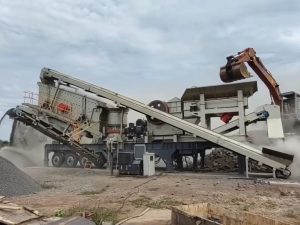 ¿Qué tipos de trituradoras de piedra móviles con una producción de aproximadamente 50-80 toneladas por hora existen?