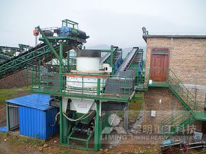 Línea de producción de arena de guijarros de río de alta eficiencia en Guiping, Guangxi